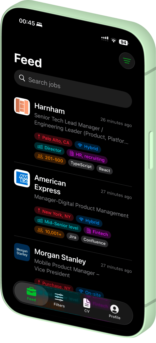 Job feed